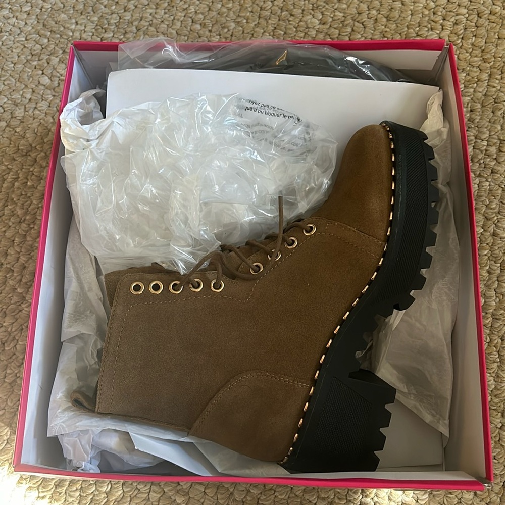 Vince Camuto Mecale combat boots